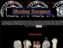 Tablet Screenshot of monkeydungeon.com